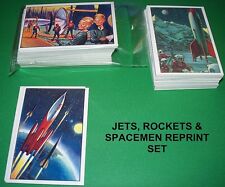 JETS, ROCKETS & SPACEMEN   REPRINT SET   - TRADING CARDS    COMPLETE SET picture
