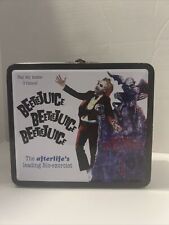 BeetleJuice Metal Tin Lunch Box Betelgeuse The After life's Leading Bio-Exorcist picture