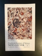 1955 Cranbrook Institute of Science News Letter - Jaspar Conglomerate - Michigan picture