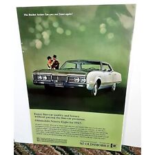1967 Oldsmobile Ninety Eight Print Ad vintage 60s picture