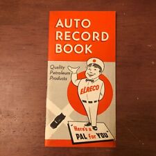 Vintage ELRECO Gas & Oil Auto Record Book with 1955 - 56 calendar Unused  picture