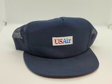 Vintage US Air Express Airlines Employee Hat Cintas Uniform Co. Navy Blue USA picture