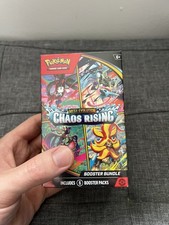Pokémon TCG Mega Evolution Chaos Rising Booster Bundle 6 Packs English New picture