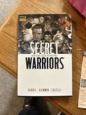 Secret Warriors Vol. 1 NICK FURY Agent Of Nothing. 2009 1st Printing. HC GN Rare picture