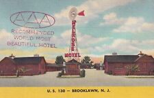 Melrose Motel Brooklawn New Jersey NJ 1952 Camden Postcard C55 picture
