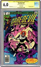 Daredevil #169N Newsstand Variant CGC 6.0 SS Frank Miller 1981 2761721002 picture