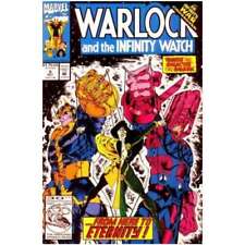 Warlock and the Infinity Watch #9 in Near Mint condition. Marvel comics [o: picture