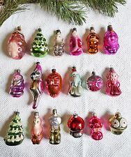 Christmas Glass Ornaments Xmas tree Decoration New Year Vintage Ukraine USSR picture