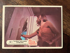 1976 Dunruss Bionic Woman Card # 32 The Bionic arm... picture