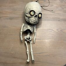 Vintage 2001 Paper Magic Group Skeleton Hanging Latex Rubber Halloween Figure picture