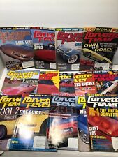 Lot of 14 Corvette Fever magazines 2000s as-is z1 vtg picture