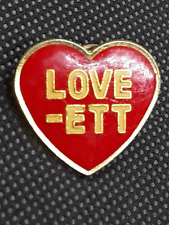 Vintage Lovett, Georgia Heart Lapel Pin Love picture