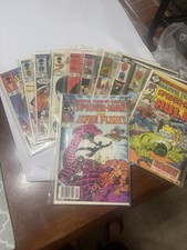 Marvel Team-Up Comic Lot: Annual #7 (Alpha Flight), #54 (Hulk), #94 (X-Men) picture
