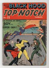 Top-Notch Comics #11 FR 1.0 1941 picture
