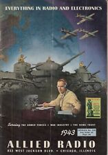 WW2 1943 Allied Radio Corporation Sales Magazine - Hallicrafters - Shortwave picture
