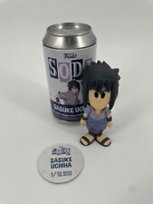 Funko Soda Sasuke Uchiha Common Figure SPD Soda Kit Pog Protector Naruto picture