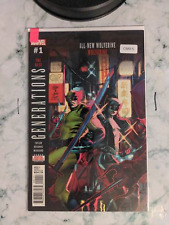 GENERATIONS: WOLVERINE & ALL-NEW WOLVERINE #1 ONE-SHOT 9.4 MARVEL COMIC CM9-5 picture