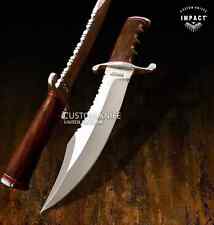 IMPACT CUTLERY 1-OF-A-KIND CUSTOM HUNTING KNIFE BURL WOOD HANDLE- 1640 picture
