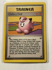 Clefairy Doll Base Set Near Mint Condition ENGLISH 70/102 picture
