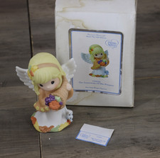 Precious Moments The Generosity Of His Promise 113093 Fall Harvest Angel Box picture