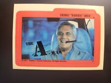 1983 Topps The A-Team Stickers #4 Colonel Hannibal Smith picture