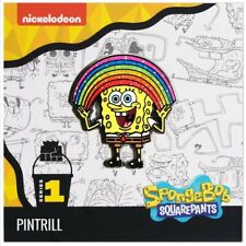 ⚡RARE⚡ PINTRILL x SpongeBob SquarePants 'IMAGINAAATION' Spongebob Pin *NEW* 🌈 picture