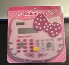Vintage Sanrio Hello Kitty Red Calculator 2014 NIB picture
