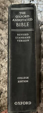 The Oxford Annotated Bible Revised Standard Version 1962 Black Imitation Leather picture