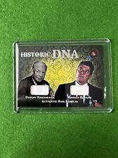 2022 Historic Autographs DNA Dwight Eisenhower Ronald Reagan Hair Samples /207 picture