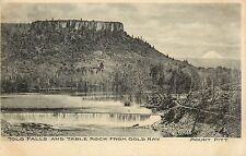 Vintage Postcard Table Rock and Tolo Falls From Gold Ray Mount Pitt Rogue River picture
