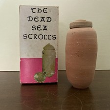 Dead Sea Scrolls, Replica Souvenir, Unique Gift, Jar Woth Lid, Scroll & Box picture