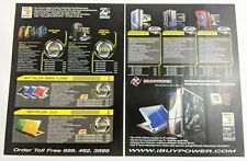 iBUYPOWER Print Ad Art Poster Official AMD 64 Turion X2 Computers PC Athlon FX picture