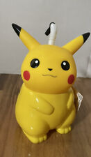 NEW 1999 Jazwares Rare Pokemon Pikachu Character Figurine Sipper Straw Bottle picture