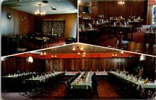 Plainville CT Walkos Restaurant Interior Tables Banquet Room postcard IQ5 picture