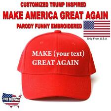 MAKE ABORTION SAFE AGAIN Trump PARODY FUNNY Hat PERSONALIZED Custom EMBROIDERED picture