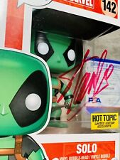 SOLO LIMITED EDITION DEADPOOL FUNKO POP SIGNED STAN LEE PSA/DNA AUTHENTIC picture
