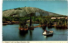 Stone Mountain Lake, Stone Mountain, Georgia, Confederate Memorial Postcard picture