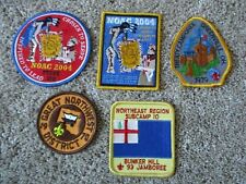 Lot of 5 BSA boy scout patches #4 picture
