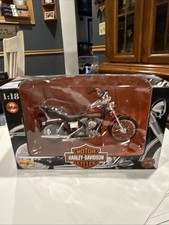 Harley Davidson Motor Cycles FXSTSB Bad Boy 1997 Maisto 1:18 picture