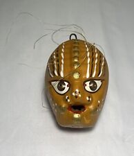 Vintage Japanese Dorei Clay Bell Tengu Spirt Face Yokai picture