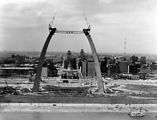 1965 Construction on Gateway Arch St Louis Vintage Old Photo 11