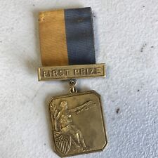 American Legion Pin Medal 1923 Annual Field Days Auspices Badge Whitehead & Hoag picture
