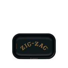 Zig-Zag Small Rolling Tray - Black picture