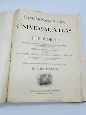 Rand McNally & Co's Universal Atlas of the World Indexed 1899 USA picture