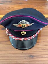German Firefighter / Baden - Wuerttemberg Fire Service Peaked Crusher Cap  picture