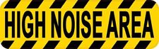 10in x 3in High Noise Area Magnet Car Truck Vehicle Magnetic Sign picture