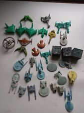Large 30+ Lot Galoob Micro Machines Star Trek With 30+ Stands  picture