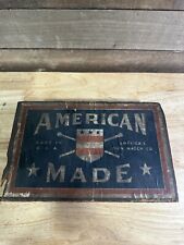 Antique America’s Own Match Co 11” Box Store Display With Matches picture