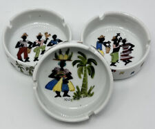 Isabel Christina Lot Of 3 Ash Trays Rio Brasil Signed Dishes picture