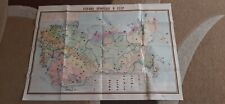 Soviet vintage map Nature conservation in the USSR(1983-84year) picture